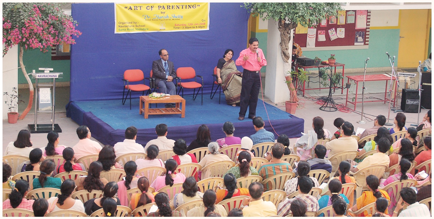 Dr. Harish Shetty Addressing Parents