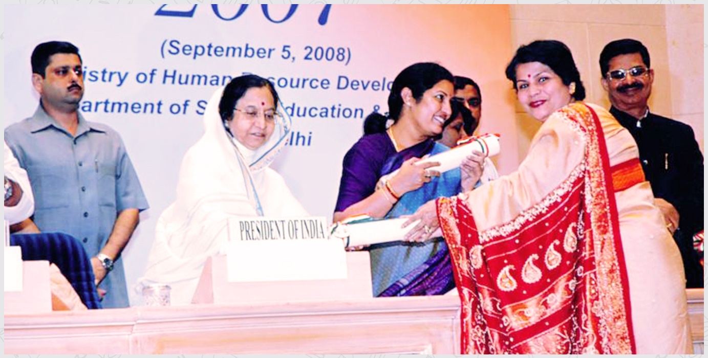 2007-Ex. Principal, Mrs. Bijoya Baksi, CBSE National Award