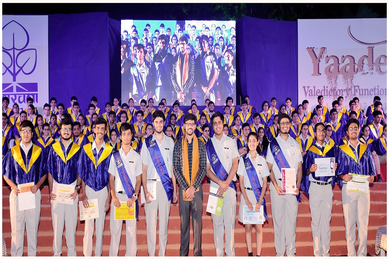 Student Council Felicitation at Valedictory 2017
